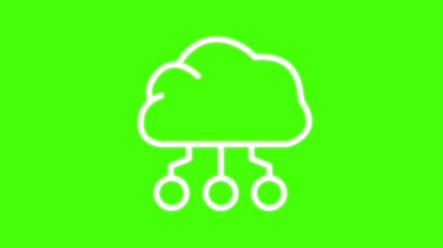 cloud animated icon
