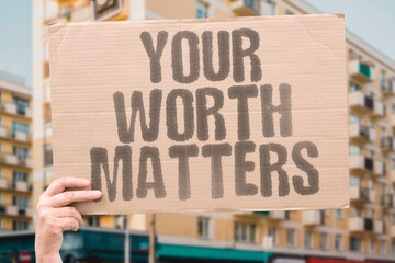 "Your Worth Matters" Personal value exceeds failed marriage. PERSONAL. VALUE. EXCEEDS. FAILED. WORTH.