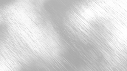 Metal texture background. Silver brushed steel or aluminum plate. Industrial style design