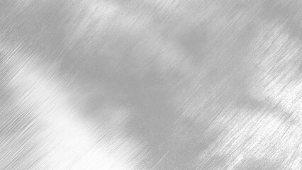 Metal texture background. Silver brushed steel or aluminum plate. Industrial style design