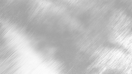 Metal texture background. Silver brushed steel or aluminum plate. Industrial style design