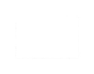 White rectangle cutout with ragged edges on black