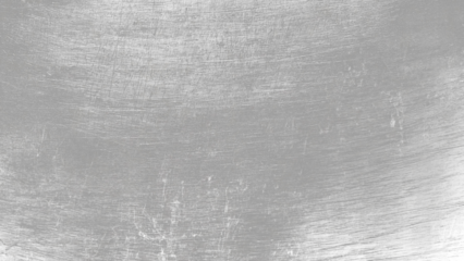 Metal texture background. Silver brushed steel or aluminum plate. Industrial style design