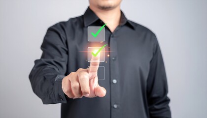 Checkbox Selection Touch.