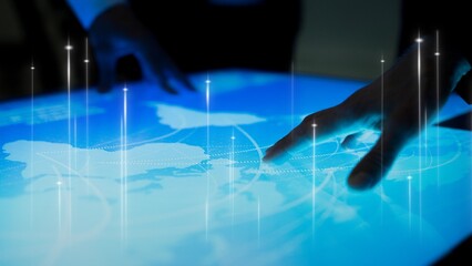 Futuristic global business