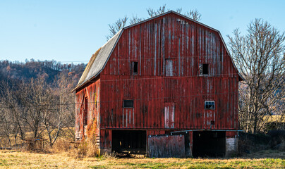 Obraz premium Old Red Barn