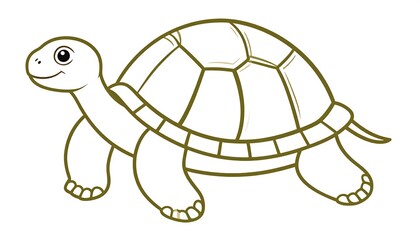 Cute Cartoon Turtle