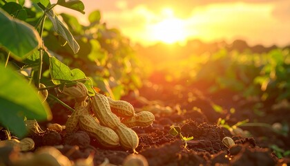 Peanut (groundnut) plantation