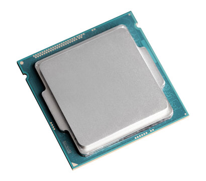 Computer CPU png mockup closeup