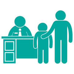Fototapeta premium Child Support Consultation