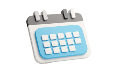 3D Calendar Icon