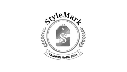 Fototapeta premium StyleMark Fashion Logo Design with Tag.
