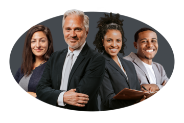 Business png board of directors badge sticker, transparent background