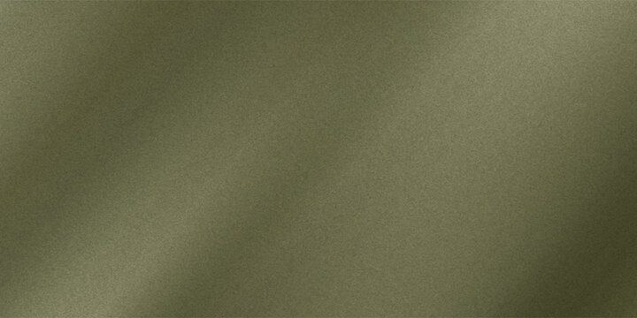 Khaki green brown silk satin. Gradient. Olive color. Еlegant abstract background for design, text. Light dark shade. Matte, shimmer.