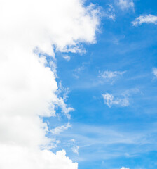 Sky cloud blue nature background paronama web cloudy summer winter season day, light beauty horizon spring brigth gradient calm abstract backdrop air nature view wallpaper landscape environment
