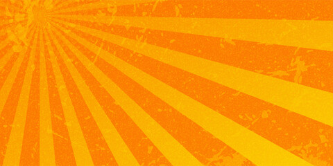 Obraz premium sun with rays illustration, old paper with stains.eps.10.