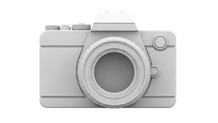 3D Rendering of a Monochrome Camera