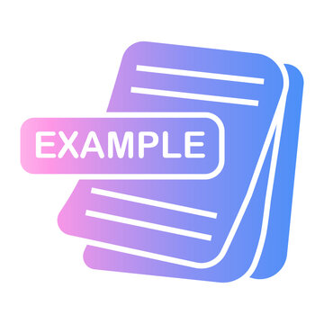 written Gradient icon