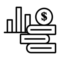 finance Line Icon