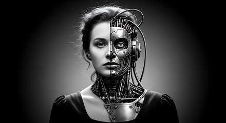 Human and Machine - A Portrait of Technological Integration.