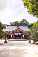 Obraz premium 八重垣神社 拝殿