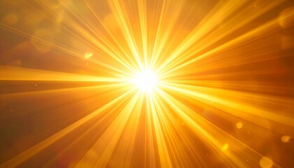 Obraz premium Radiant burst of light emanating from a central point, creating a starburst effect.