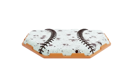 Baseball Home Plate Cake Topper