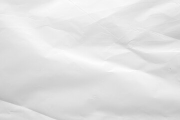 Obraz premium White transparent plastic bag texture background