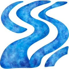 abstract blue background wave