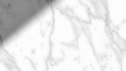 Obraz premium Marble Texture: Elegant White Veins and Soft Shadow