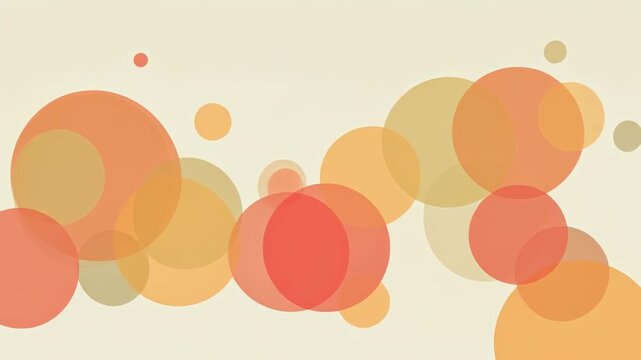 Colorful abstract circles pattern for modern design projects and backgrounds