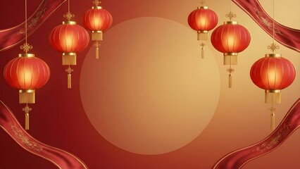 beautiful chinese new year background
