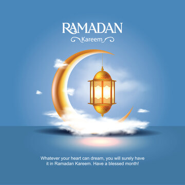 Eid mubarak and Ramadan Kareem art greetings with mosque and blue background. abstract vector illustration design.