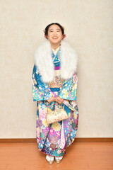 振袖の女の子