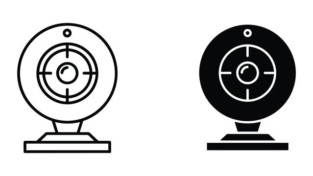 Simple webcam icon design