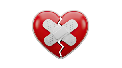Broken Heart Bandaged