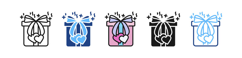 Gift Chair multiple icon