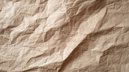 Abstract Tan Sand Dune Texture with Wavy Patterns in Sunlight Background on Desert Beach for Nature Photography and Seamless Material