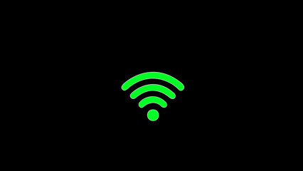 Wifi icon isolated. Wifi icon wireless internet connection signal.