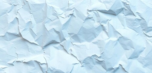 Fototapeta premium Close-up of a crumpled white receipt, showing creases and wrinkles, document, crumpled paper