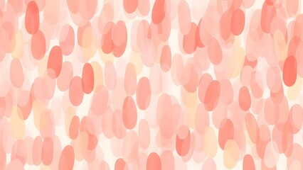 Soft pink abstract background with oval shapes