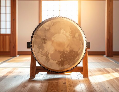 ・静かに佇む和太鼓に宿る力
・The Quiet Power of a Traditional Japanese Taiko Drum