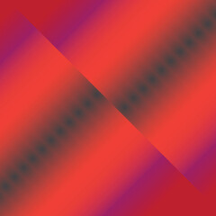 Obraz premium Abstract digital art featuring a dynamic pattern of teal and orange gradient bars creating a sense of depth and movement.