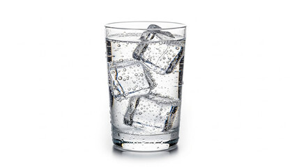 Minimal sparkling water drink image for health, refreshment, and beverage branding.