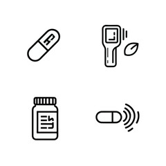 Personalized Nutrition and DNA-Based Diet Concept Line Art.