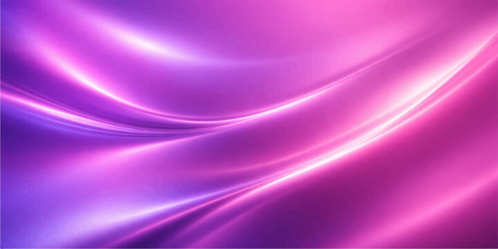 Smooth waves of purple and pink silk flow in a soft motion design to create an abstract violet texture with a flowing satin energy for this elegant wallpaper backdrop art