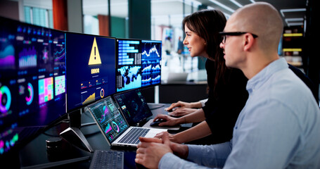 Experienced Analyst Assisting Team Members With Error