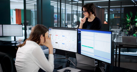 Confused Team In Office Upset Over Budget Crisis