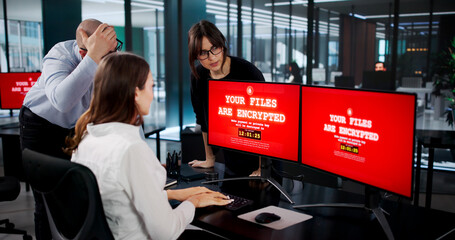 Tech-savvy Businessman Prevents Ransomware Cyber Attack