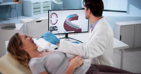 Digital 3D Scanning Used By Doctor